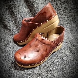 Brown Dansko Clogs